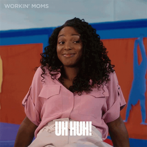 Uh Huh Sloane GIF - Uh Huh Sloane Workin Moms GIFs
