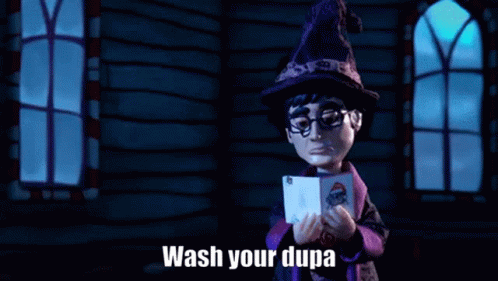 Wash Your Dupa GIF - Wash Your Dupa GIFs