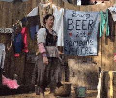 Washing Well Wenches Sprout And Gerty GIF - Washing Well Wenches Sprout And Gerty Prance GIFs