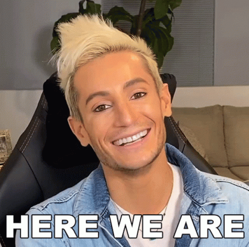 Here We Are Frankie James Grande GIF - Here We Are Frankie James Grande Frankiejgrande GIFs