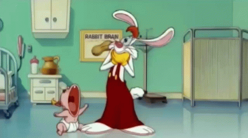 Roger Rabbit Choking GIF - Roger Rabbit Choking Standing Ovation GIFs