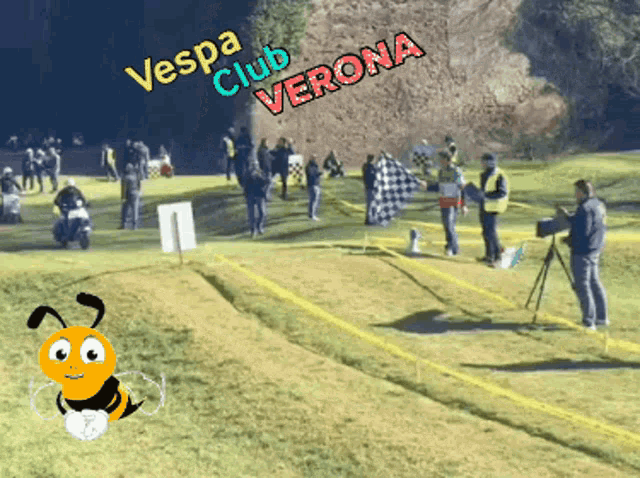 Bee Vespa GIF