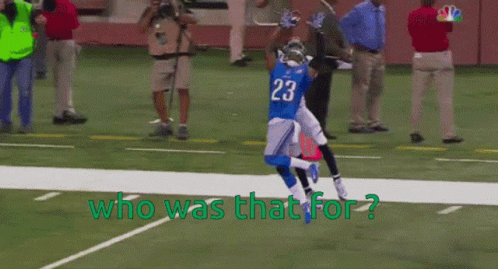 Football Sunday Who Was That For GIF - Football Sunday Who Was That For Football GIFs