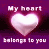 My Heart Belongs To You Heart GIF - My Heart Belongs To You Heart Love GIFs
