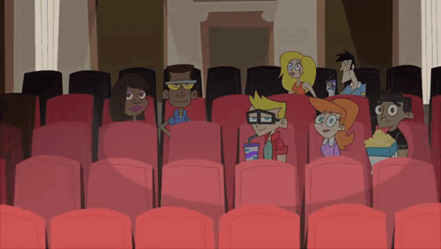 Johnny Test Movie Theater GIF - Johnny Test Movie Theater Seats GIFs