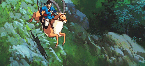 Yakul Horse GIF - Yakul Horse Princess Mononoke GIFs