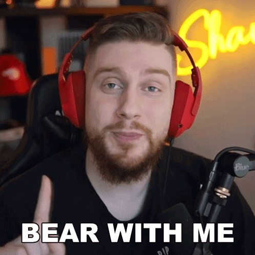 Bear With Me Shawn Gilhuly GIF - Bear With Me Shawn Gilhuly Shawn Games GIFs