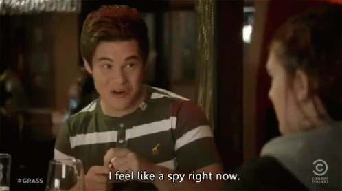 I Feel Like A Spy Right Now GIF - Adam De Vine I Feel Like A Spy Right Now Top Secret GIFs