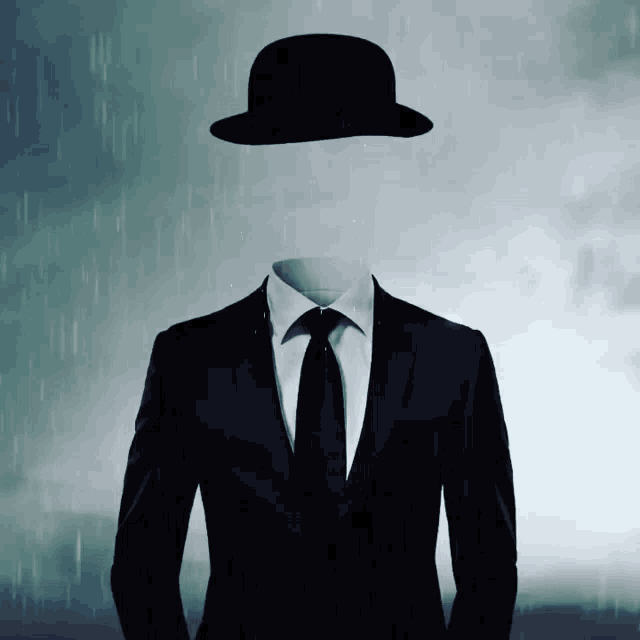 The Invisible Man Hat GIF