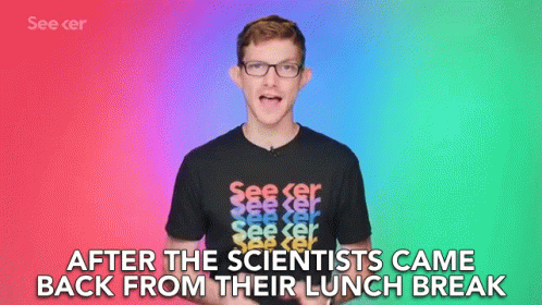 After The Scientists Came Back From Their Lunch Break Once They Came Back From Their Lunch Break GIF - After The Scientists Came Back From Their Lunch Break Once They Came Back From Their Lunch Break After Their Lunch Break GIFs