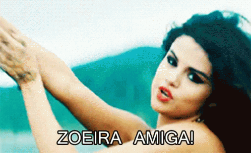 Zoeira Amiga GIF - Selena Gomez Zoeira Amiga GIFs
