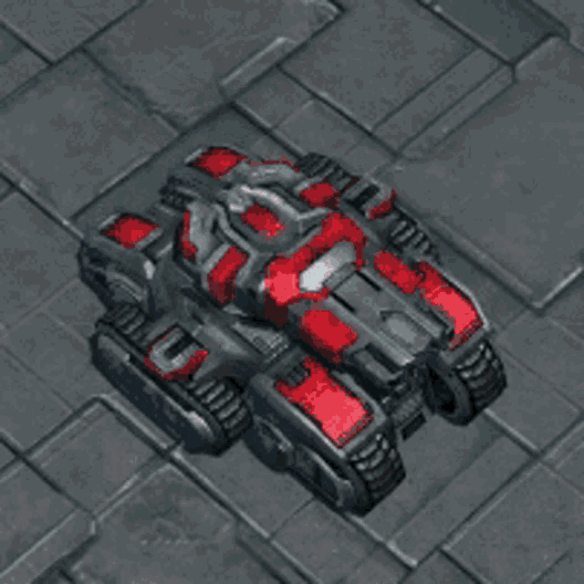 Siege Tank Starcraft2 GIF - Siege Tank Starcraft2 Transfor GIFs
