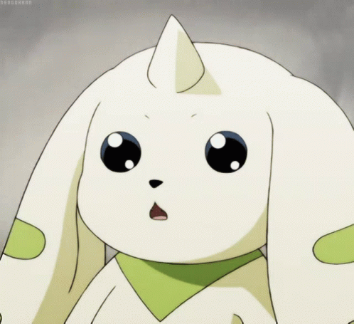 Digimon Terriermon GIF - Digimon Terriermon Blink GIFs