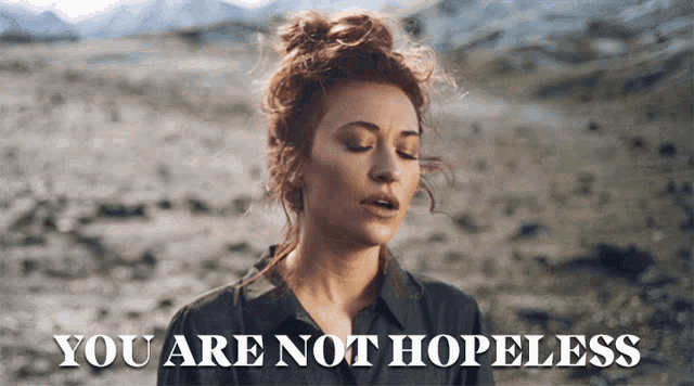 You Are Not Hopeless Lauren Daigle GIF - You Are Not Hopeless Lauren Daigle Rescue GIFs