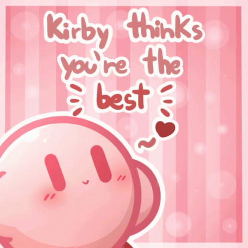 Best Kirby GIF - Best Kirby Note GIFs