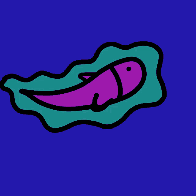 a drawing of a shark with its mouth open