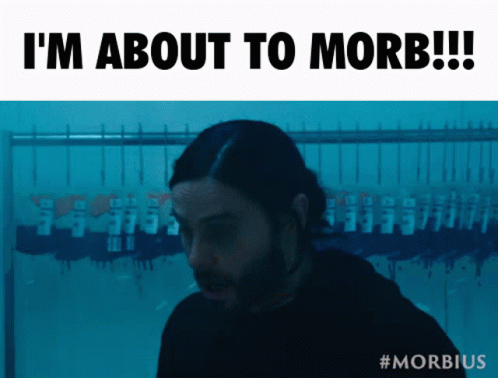 Morbius Im About To Morb GIF - Morbius Im About To Morb Its Morbin Time GIFs