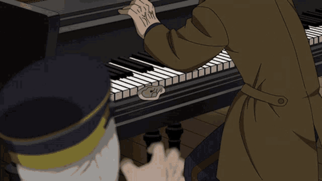 Golden Kamuy Piano GIF