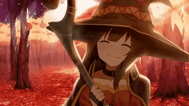 Hot Weather Megumin GIF