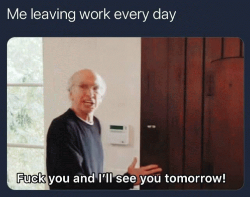 Fuck You And Ill See You Tomorrow Curb Your Enthusiasm GIF - Fuck You And Ill See You Tomorrow Curb Your Enthusiasm Larry David GIFs