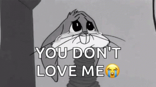 Bugs Bunny Tears GIF