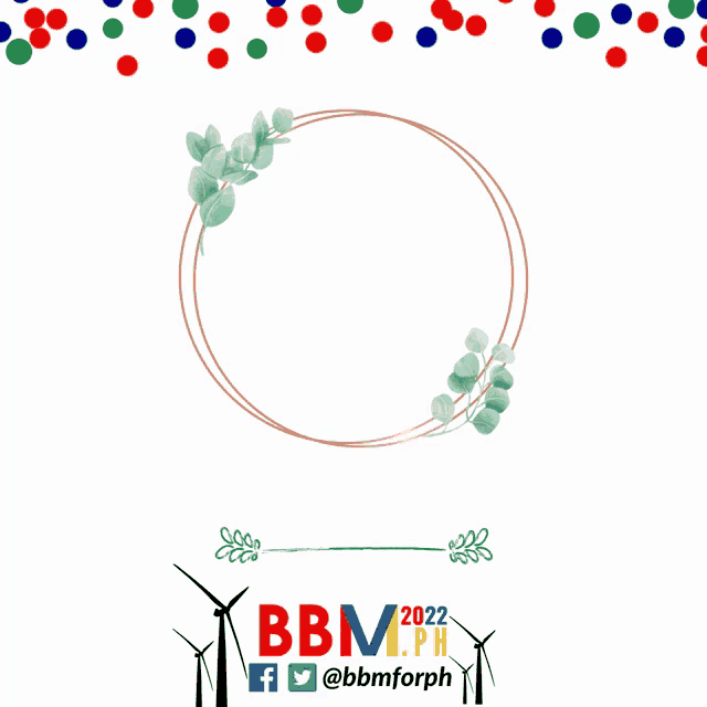 a poster for bbm tree 4 unity with a tree in the center