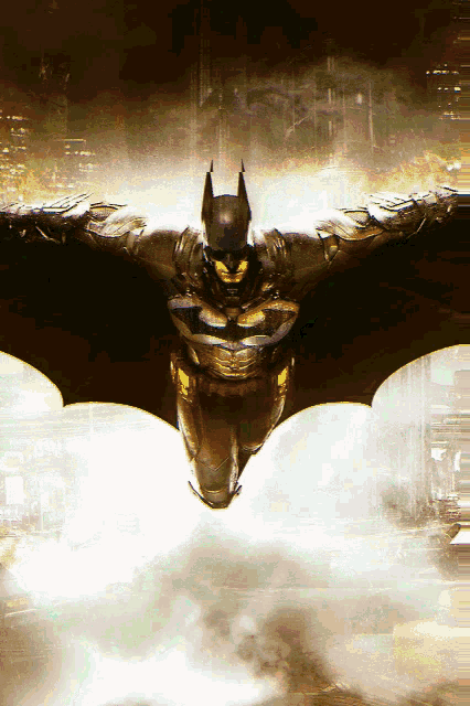 Batman Arkhamknight GIF - Batman Arkhamknight Bat GIFs