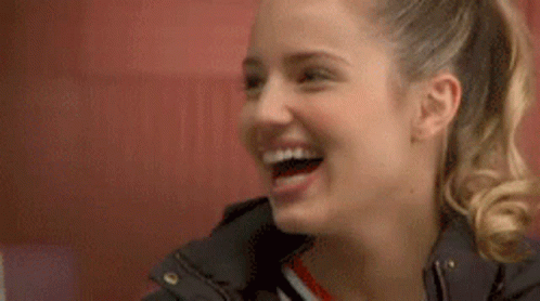 Glee Quinn Fabray GIF - Glee Quinn Fabray Laughing GIFs