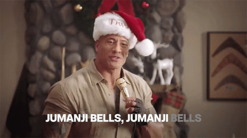 Jumanji Bells Singing GIF - Jumanji Bells Singing Caroling GIFs