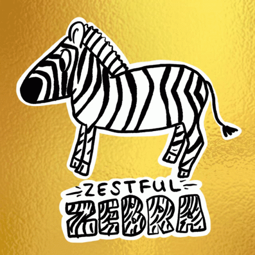Zestful Zebra Veefriends GIF - Zestful Zebra Veefriends Energetic GIFs