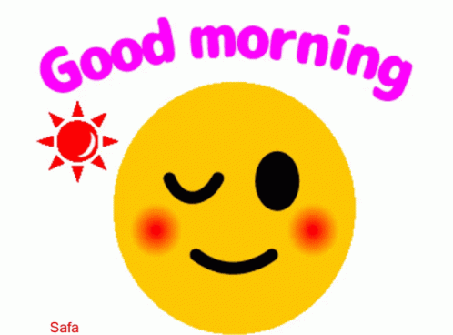 Good Morning Wink GIF - Good Morning Wink Smiley GIFs