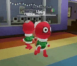 a screenshot of a video game with a character named lipig