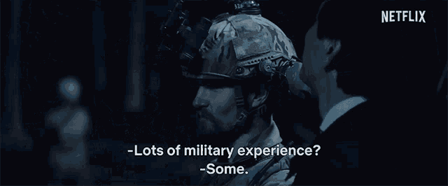 Lots Of Military Experience Some Oh Call Of Duty Kaptein Kristoffer Holm GIF - Lots Of Military Experience Some Oh Call Of Duty Kaptein Kristoffer Holm Andreas Isaksen GIFs