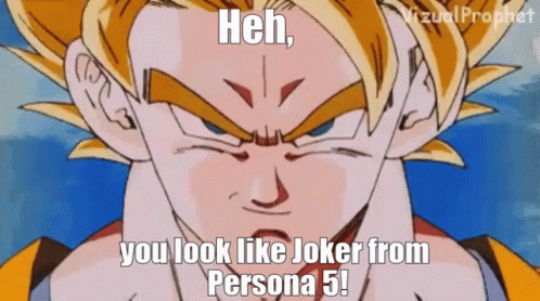 Joker From Persona5 Goku GIF - Joker From Persona5 Goku Joker GIFs