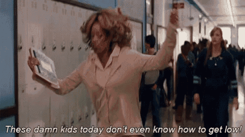 Chaperoning The Middle School Dance Like GIF