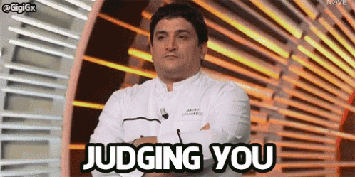 Judging You GIF - Mauro Colagreco Judging You Hells Kitchen Ita GIFs
