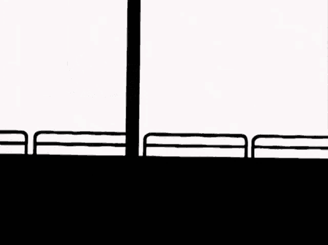 a man is riding a motorcycle in a black and white drawing