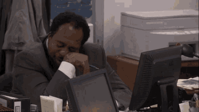 The Office Stanley GIF - The Office Stanley Laughing GIFs