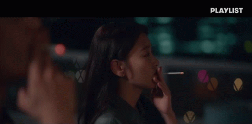 담배 김이경 GIF - 담배 김이경 이현 GIFs
