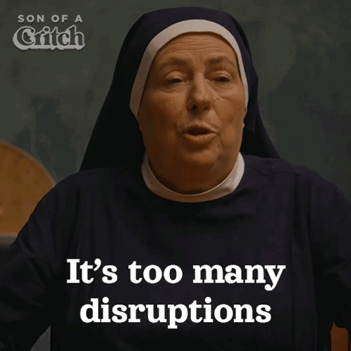 It'S Too Many Disruption Principal Sister Rose GIF - It'S Too Many Disruption Principal Sister Rose Son Of A Critch GIFs