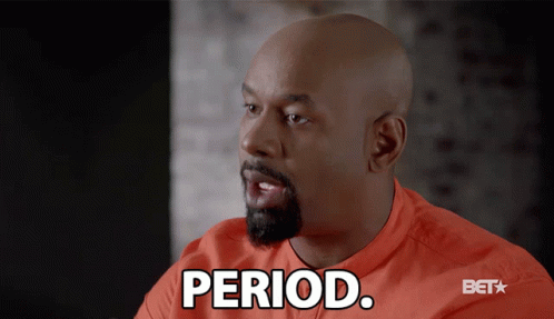 Period Done GIF - Period Done Thats All GIFs