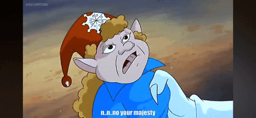 No Your Majesty Stormella GIF - No Your Majesty Stormella Rudolph The Red Nosed Reindeer GIFs