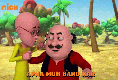 Apna Muh Band Kar Shut Your Mouth GIF - Apna Muh Band Kar Shut Your Mouth Tigerrrrrr GIFs