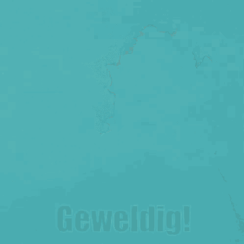 a person giving a high five to a dog with the words geweldig written below it