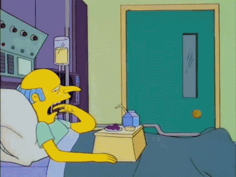 The Simpsons Mr Burns GIF - The Simpsons Mr Burns Sick GIFs