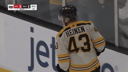 Boston Bruins Danton Heinen GIF - Boston Bruins Danton Heinen Bruins GIFs