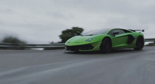 Lamborghini Car GIF - Lamborghini Car Green Car GIFs