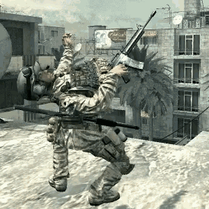 Cod Dropitlikeitshot GIF - Cod Dropitlikeitshot Rock On GIFs