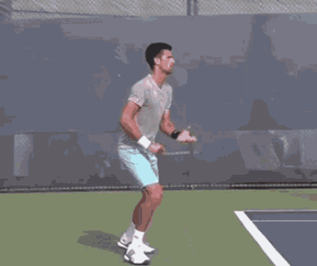 Novak Djokovic Tennis GIF - Novak Djokovic Tennis Forehand GIFs