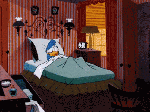 Morning Donald Duck GIF - Morning Donald Duck Alarm Clock GIFs